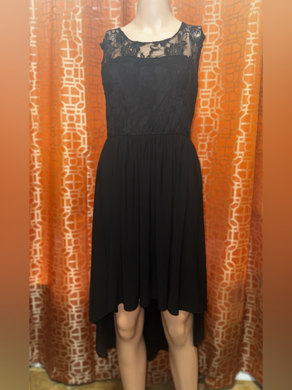 Pinc Premium black lace dress size small women dressy lace dress